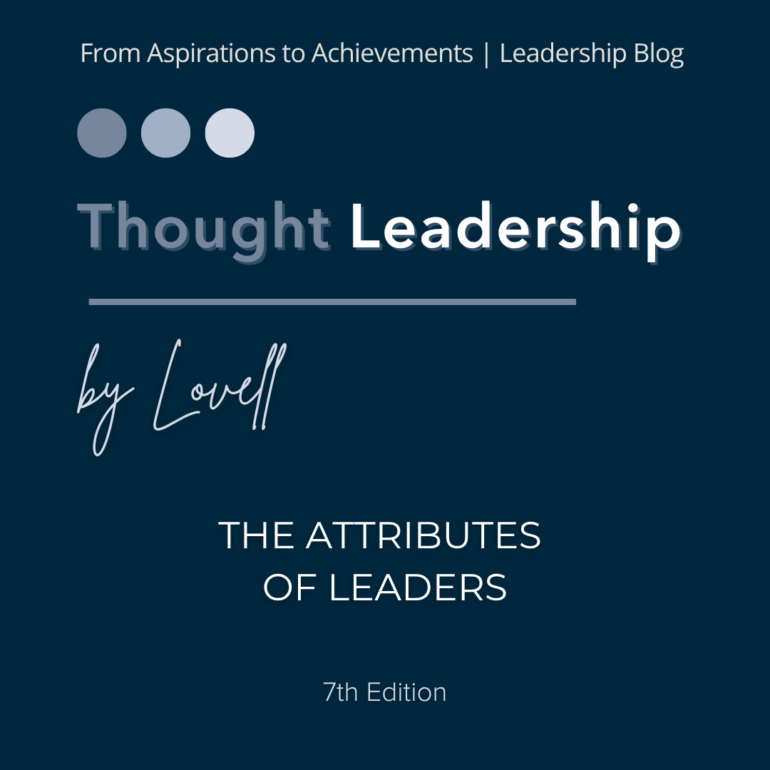 attributes of a leader