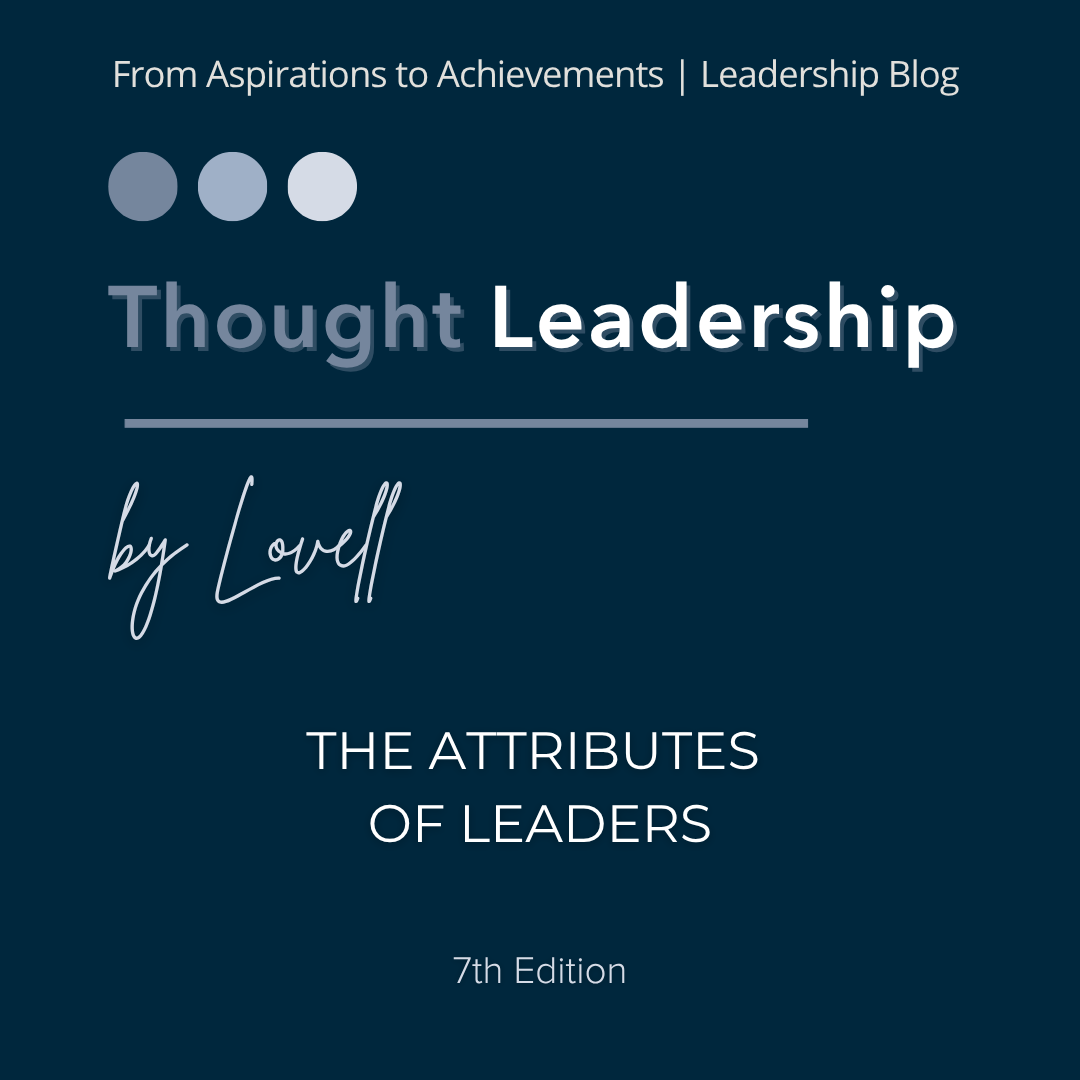 attributes of a leader